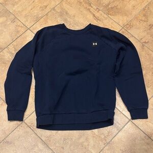 Under Armour Men's Dark Blue Crewneck Sweater